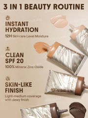 Sheglam Dew And Done Skin Tint With Spf20