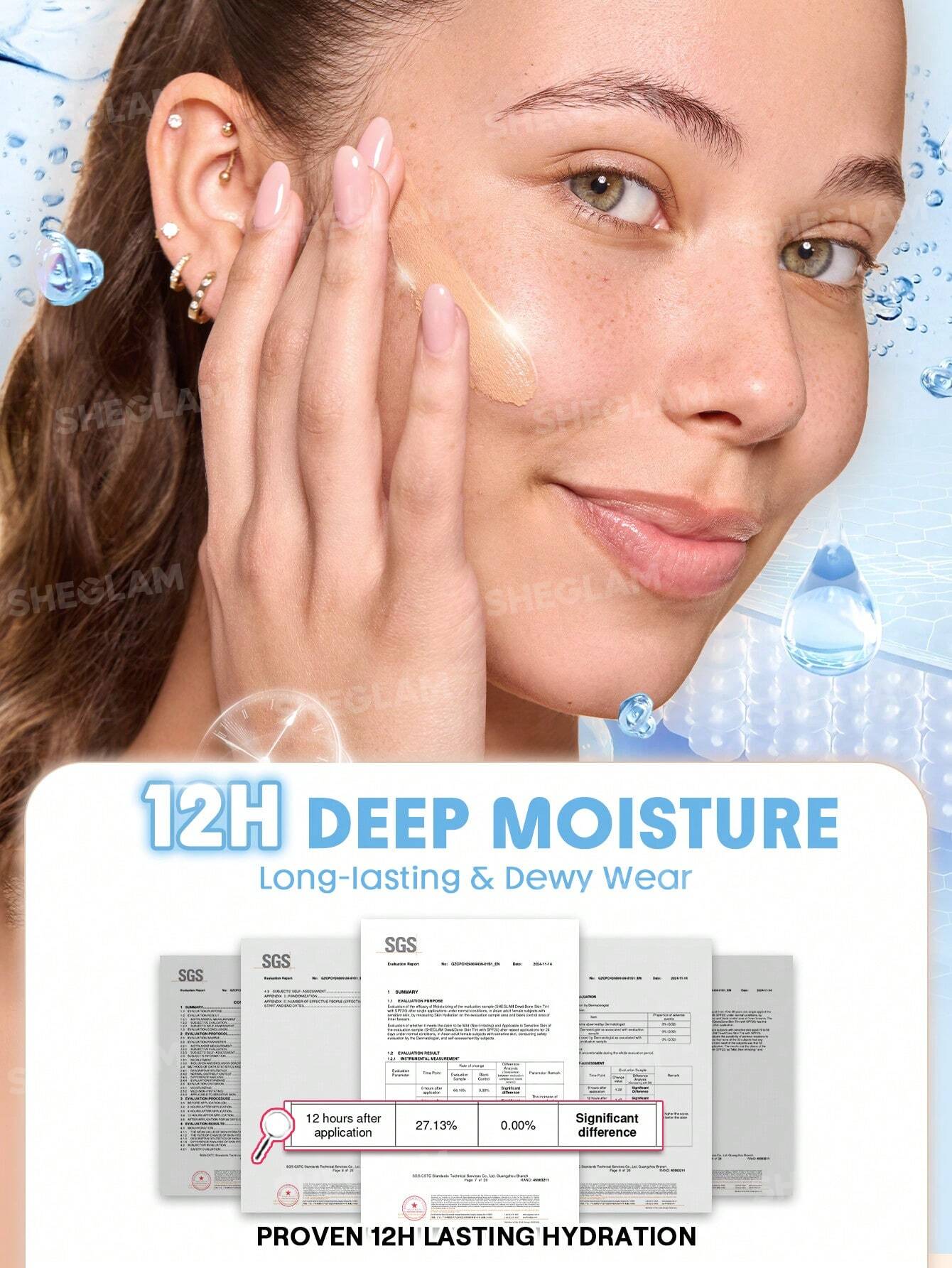 Sheglam Dew and Done Skin Tint With Spf20 Sample
