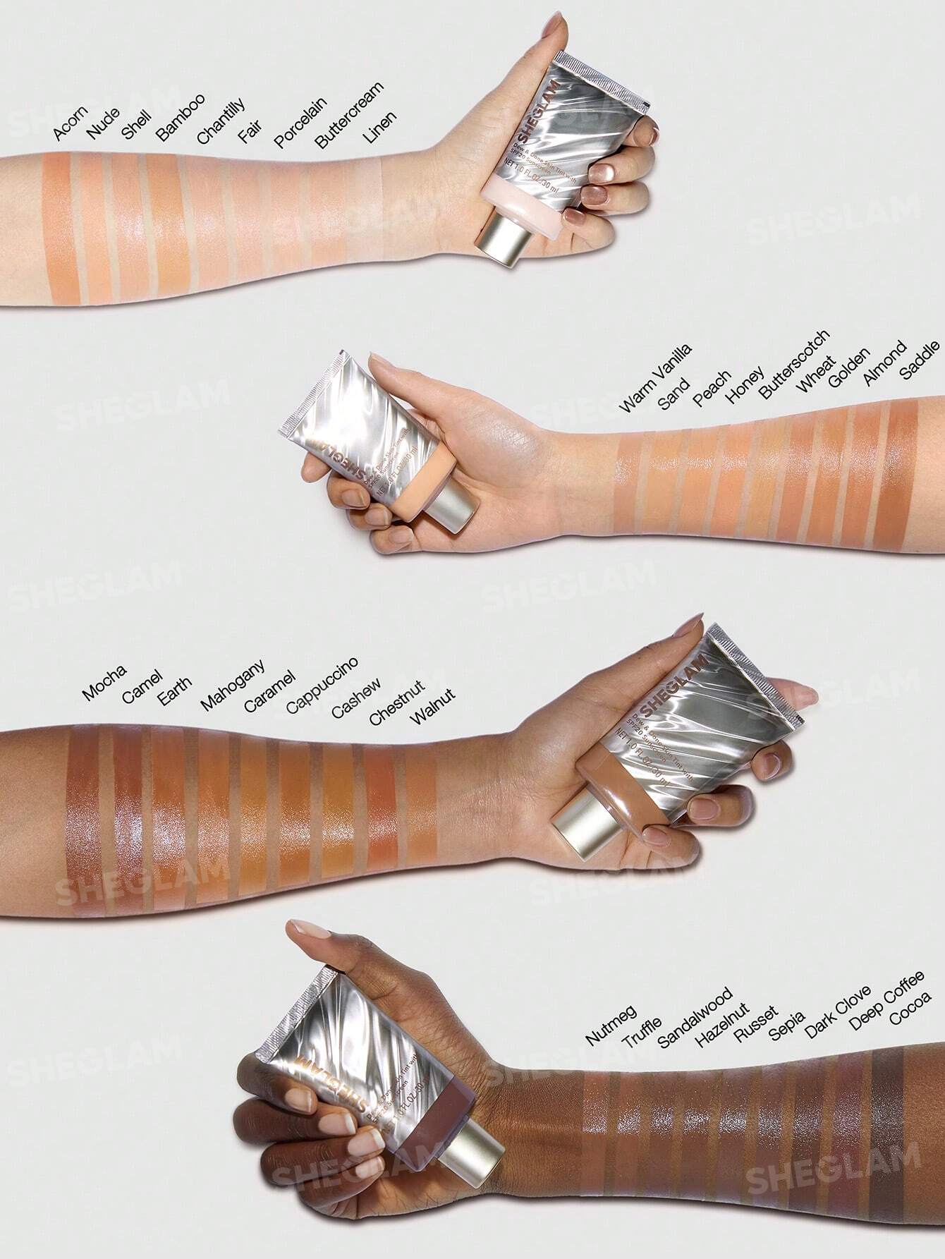 Sheglam Dew and Done Skin Tint With Spf20 Sample