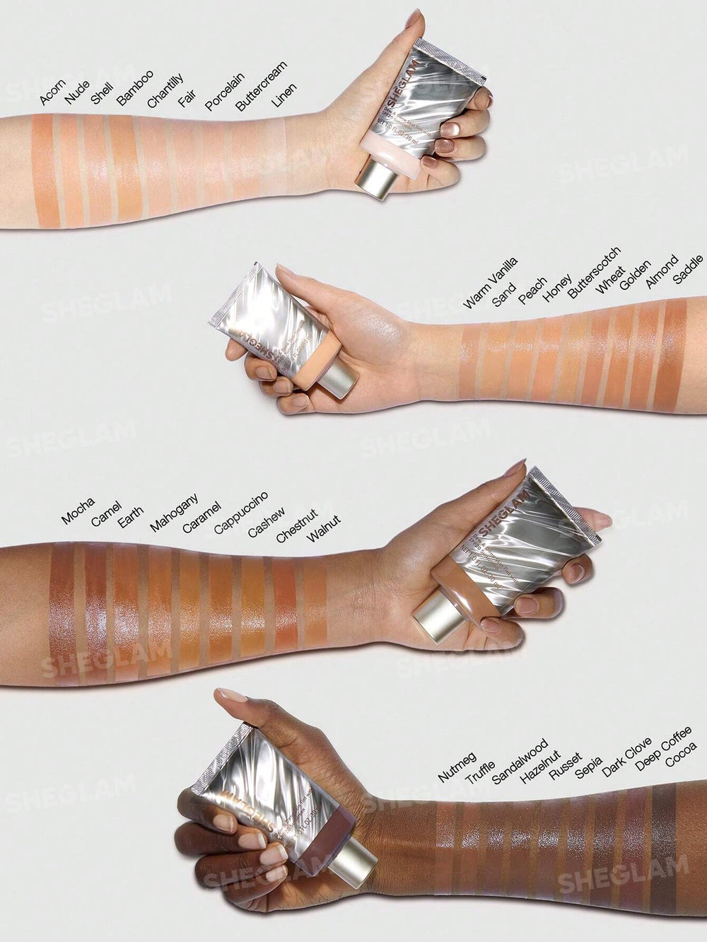 Sheglam Dew and Done Skin Tint With Spf20 Sample