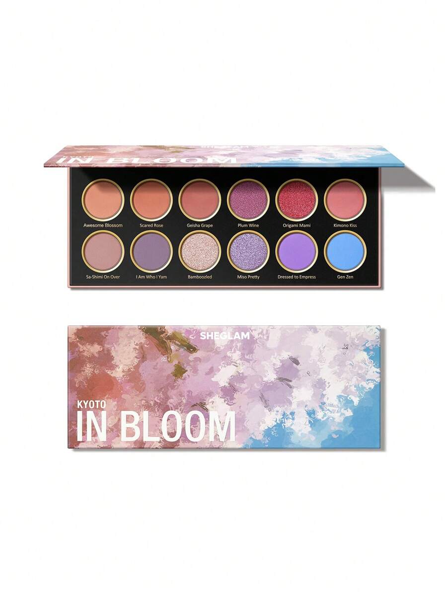 Sheglam Kyoto In Bloom Eyeshadow 12 Colors