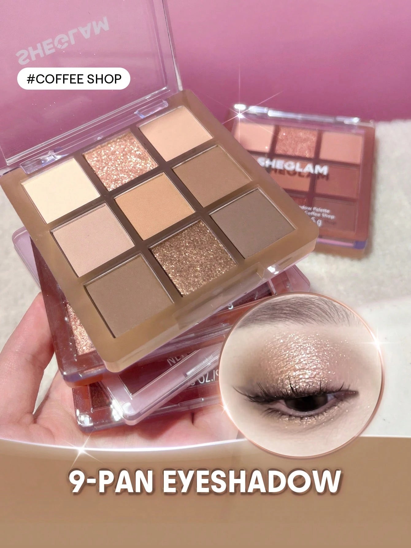Sheglam Matte 9-Pan Eyeshadow Palette