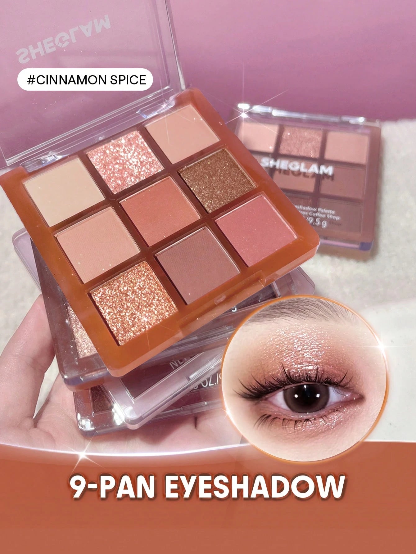 Sheglam Matte 9-Pan Eyeshadow Palette