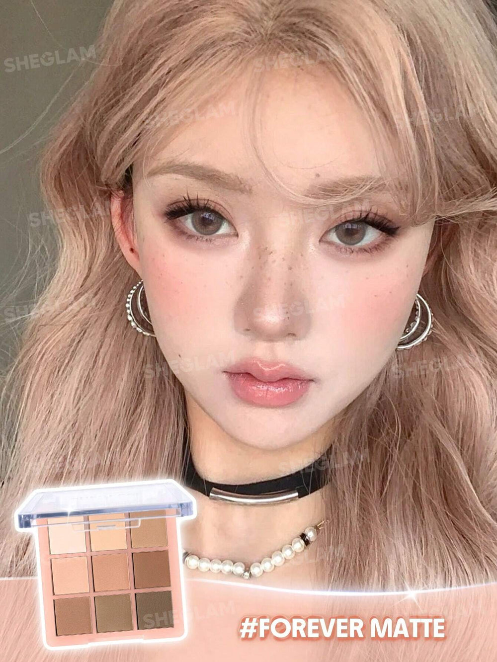 Sheglam Matte 9-Pan Eyeshadow Palette