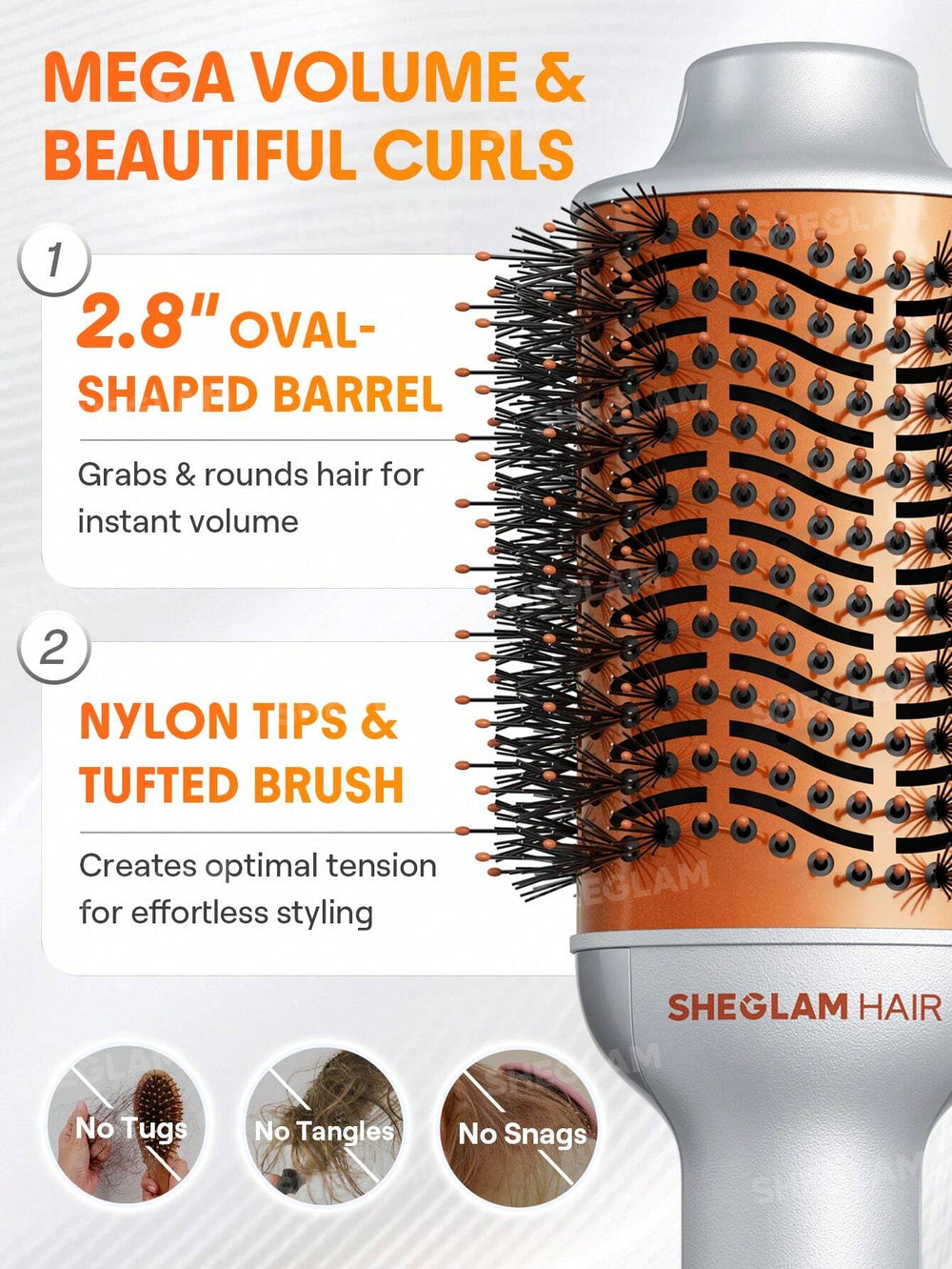 Sheglam Hair  Blowout Bliss Volumizing Hot Air Brush 72mm