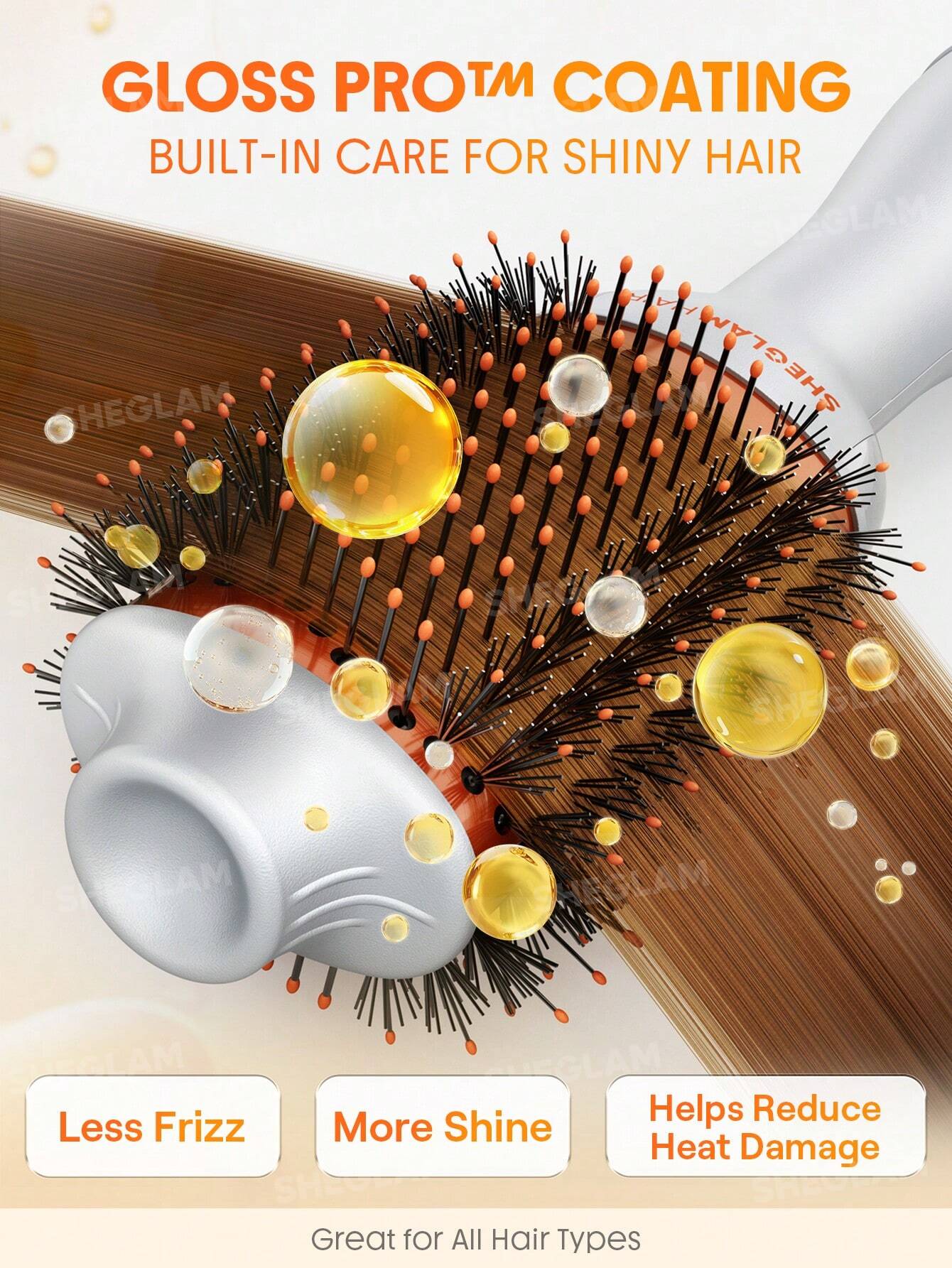 Sheglam Hair  Blowout Bliss Volumizing Hot Air Brush 72mm