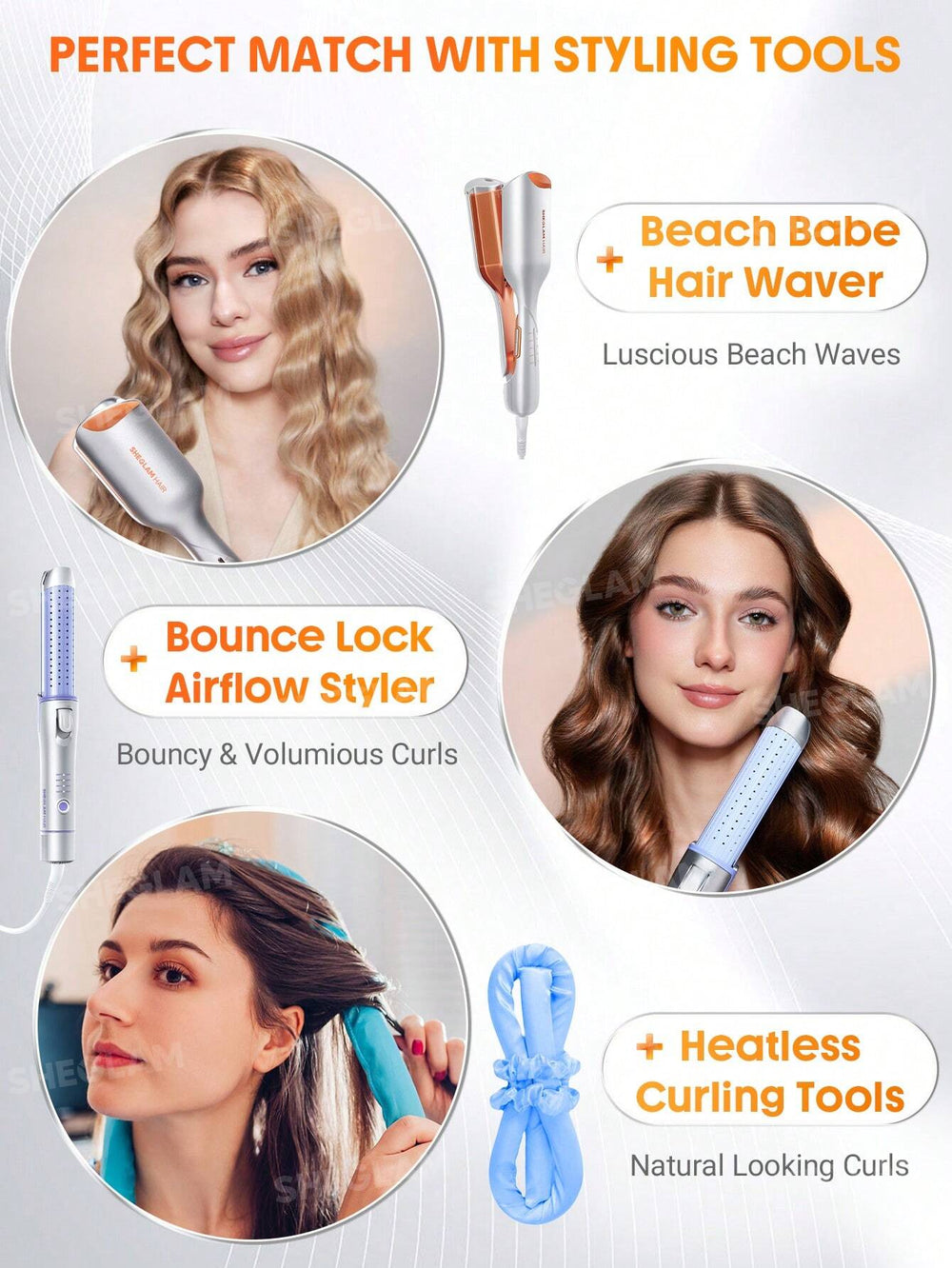 SHEGLAM Keep It Up Curl Protect and Hold 2-In-1 Styling Treatment