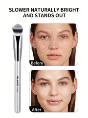 Maange Pro Makeup Brush Silver 17Pcs