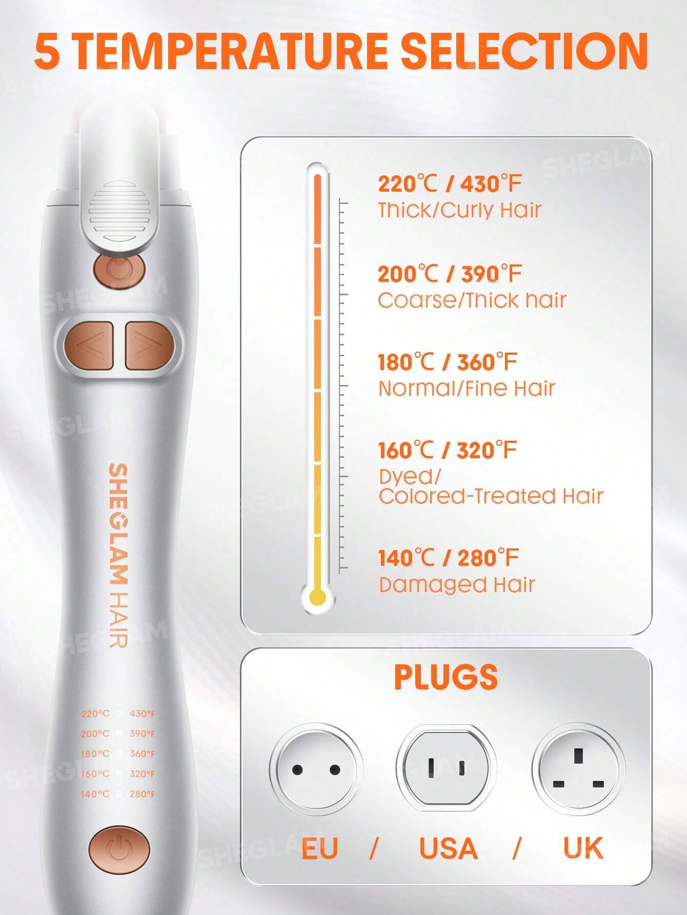 Sheglam Hair It Curl Rotating Curling Iron