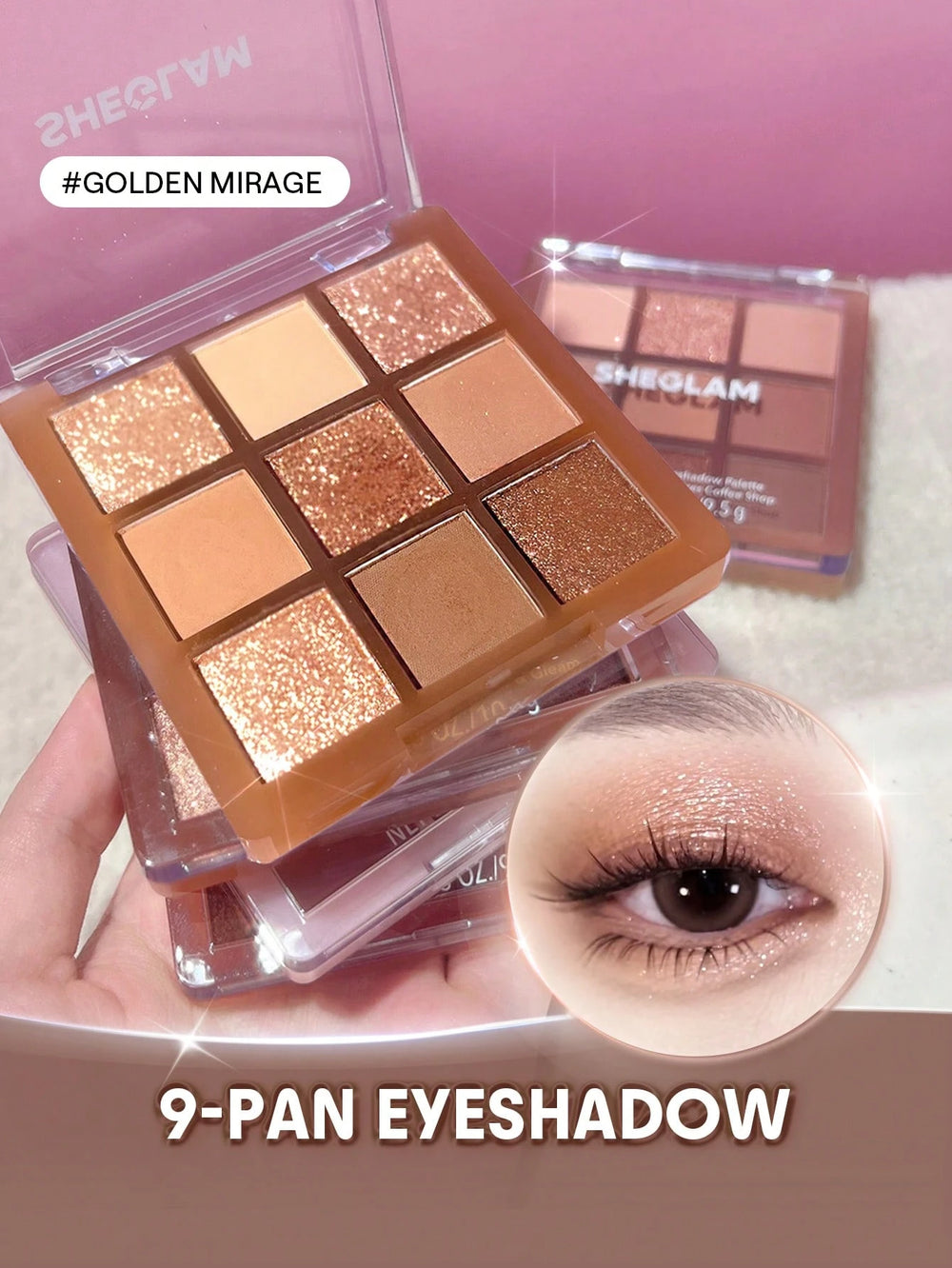 Sheglam Matte 9-Pan Eyeshadow Palette