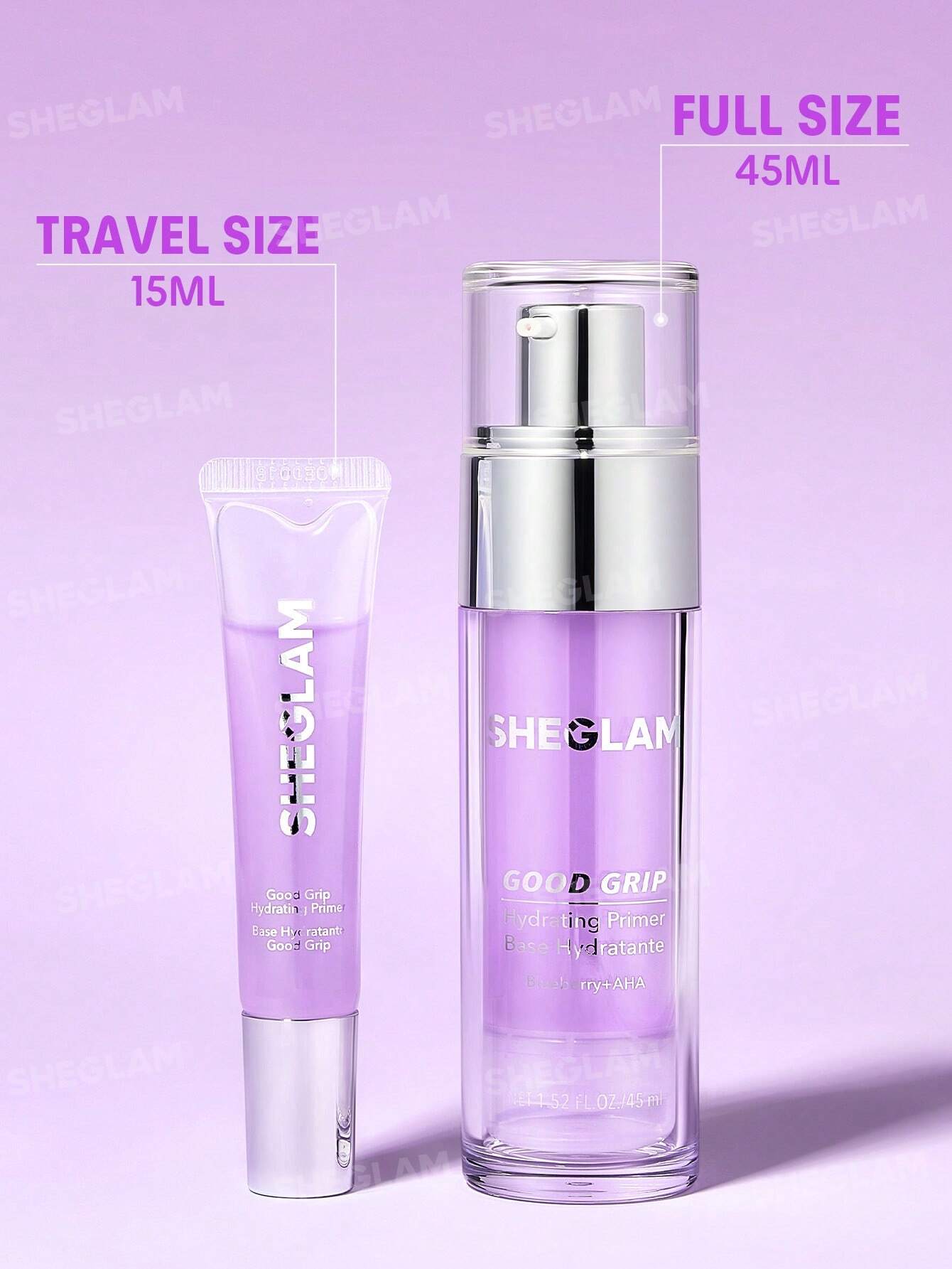 Sheglam Good Grip Hydrating Primer-Blueberry+Aha-Travel Size