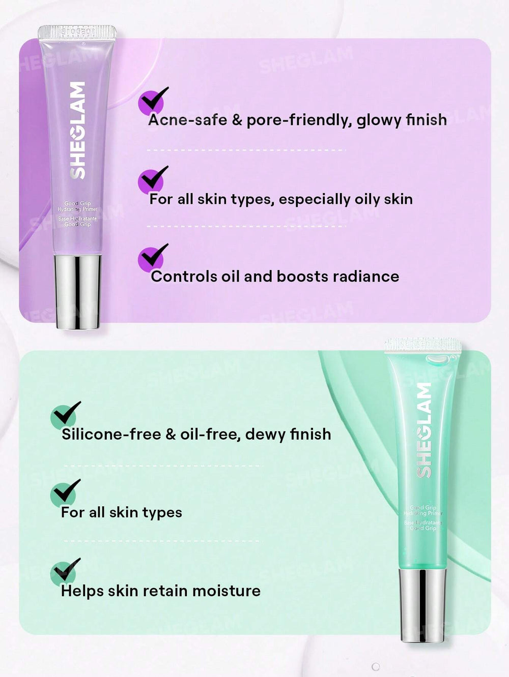 Sheglam Good Grip Hydrating Primer-Blueberry+Aha-Travel Size