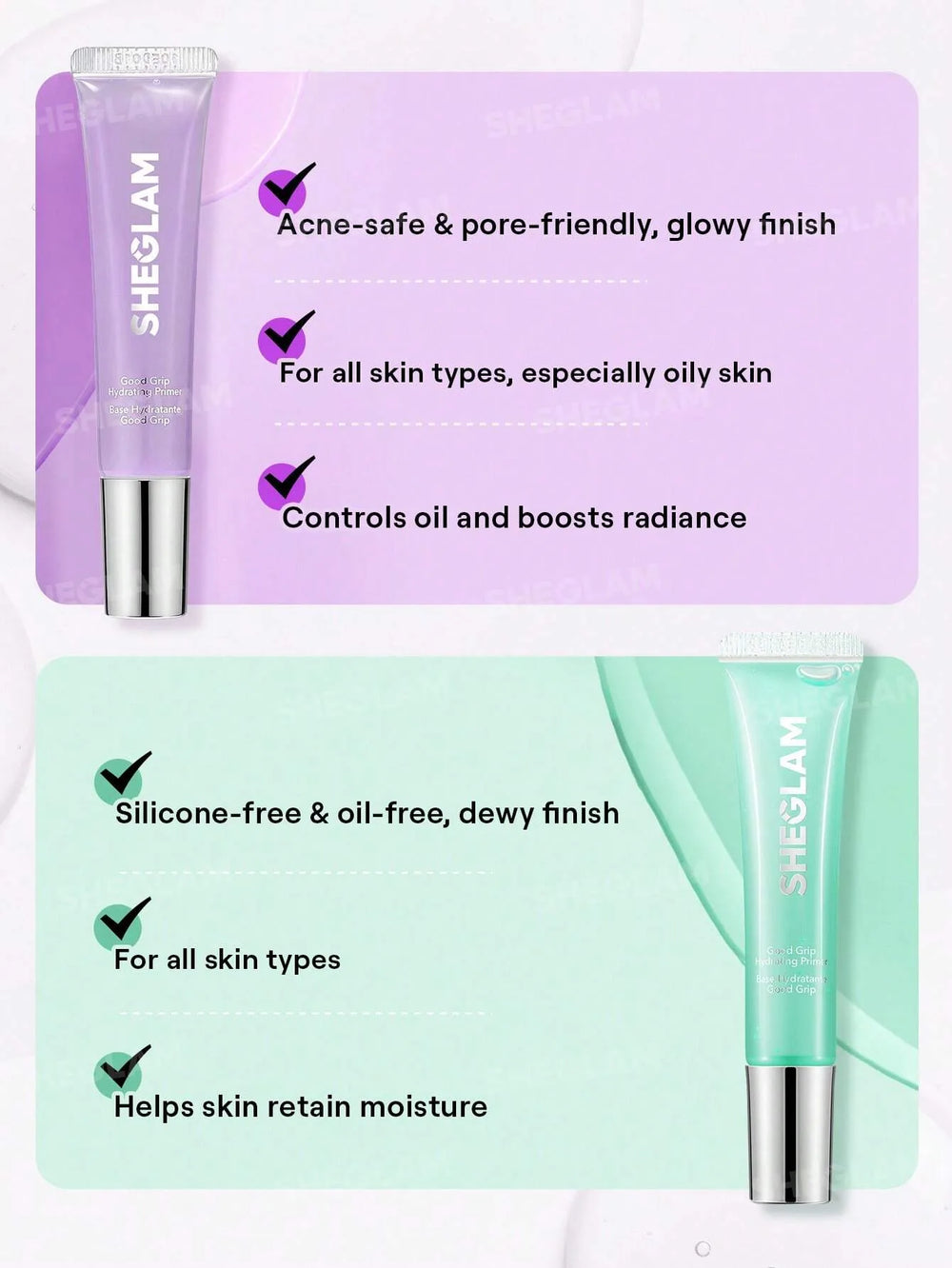 Sheglam Good Grip Hydrating Primer-Blueberry+Aha-Travel Size