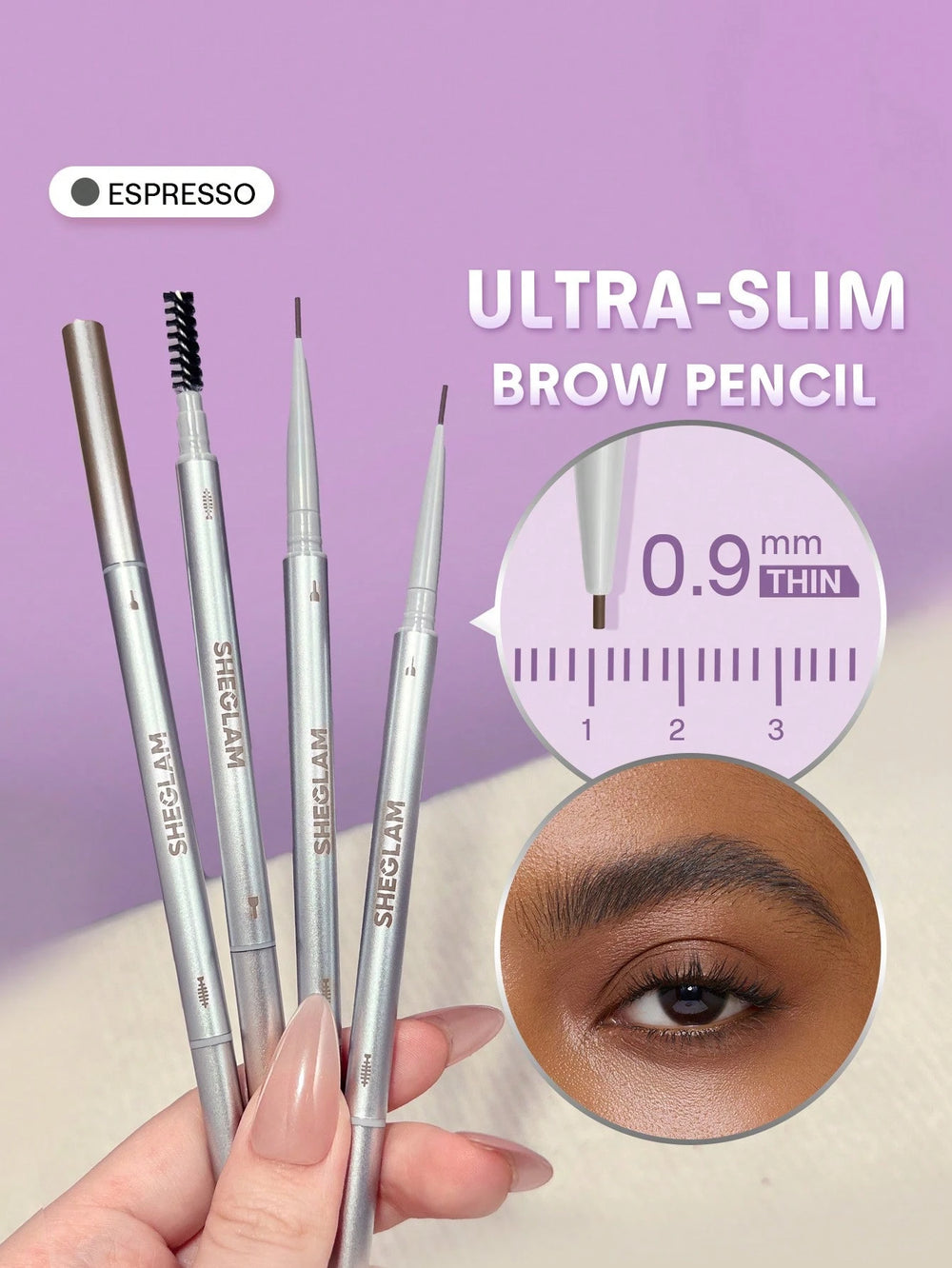 Sheglam Microdefine 0.9MM Brow Pencil