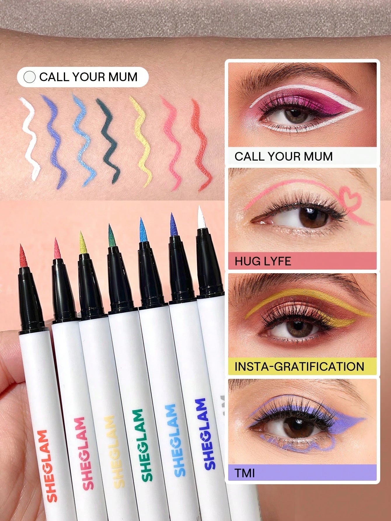 SHEGLAM COLOR CRUSH LIQUID EYELINER