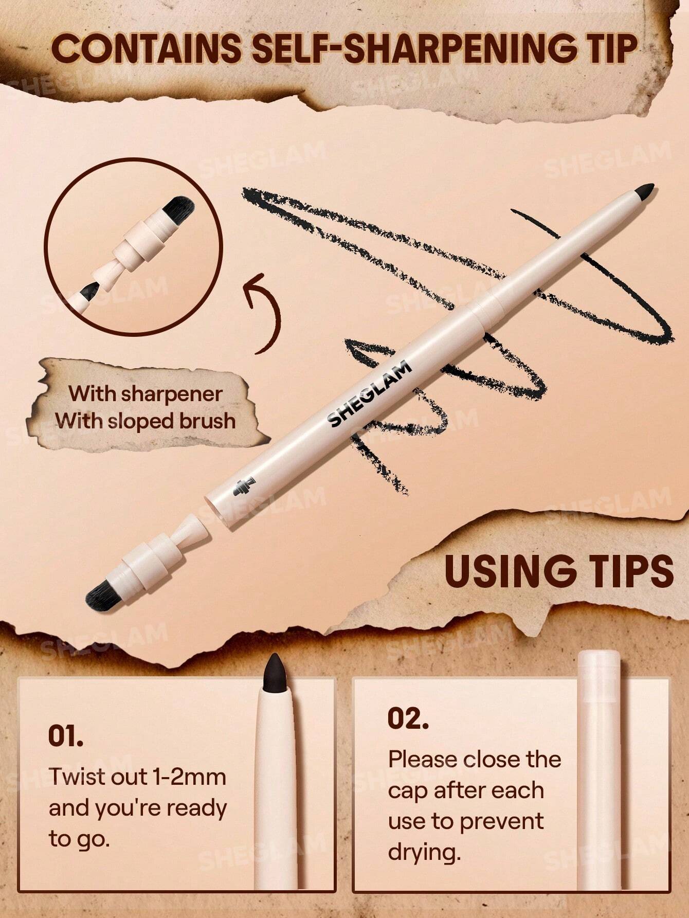 Sheglam Gel Glide Eyeliner Pencil
