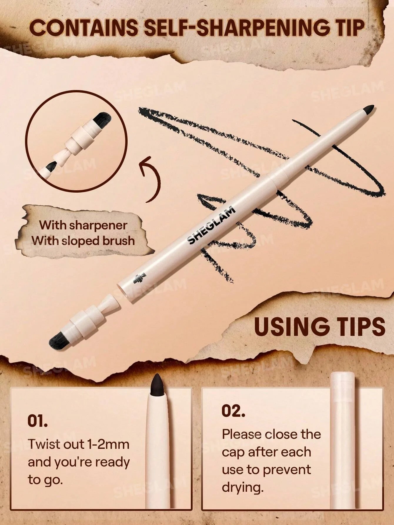 Sheglam Gel Glide Eyeliner Pencil