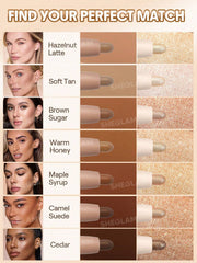 SHEGLAM 2-In-1 Contour & Highlight Stick