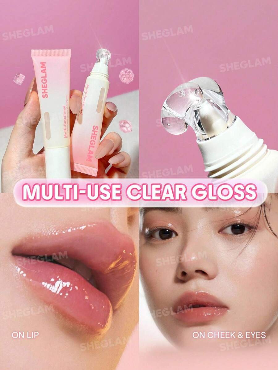 Sheglam Mirror Move Gloss Transparent Multi-Fonctionnel