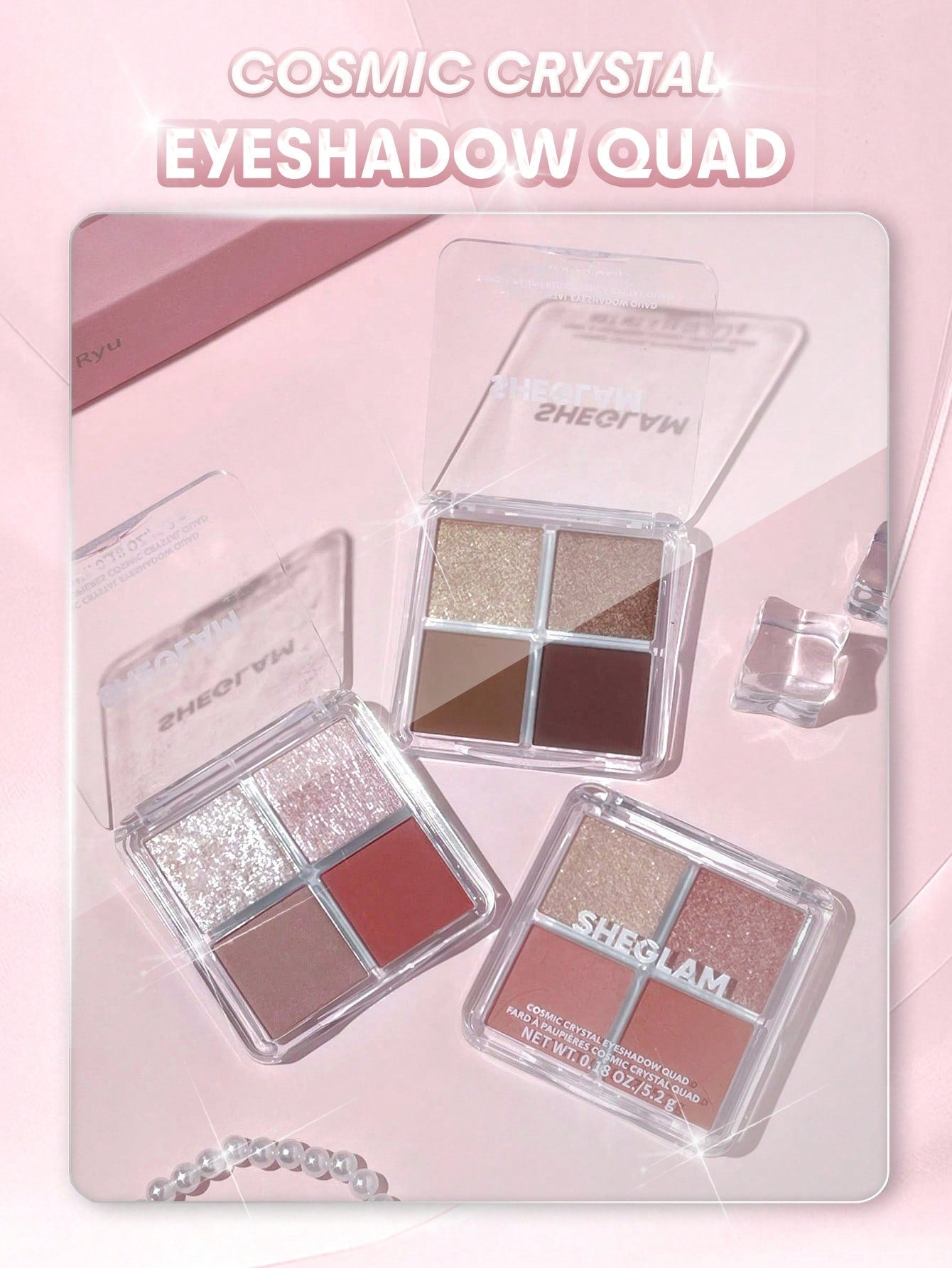 SHEGLAM Cosmic Crystal Eyeshadow Quad