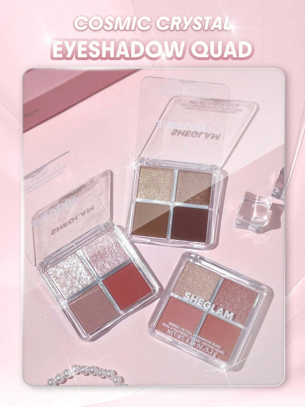 SHEGLAM Cosmic Crystal Eyeshadow Quad