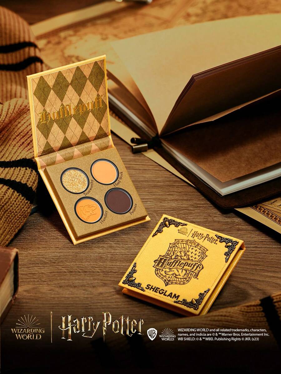 Sheglam harry potter hufflepuff house palette