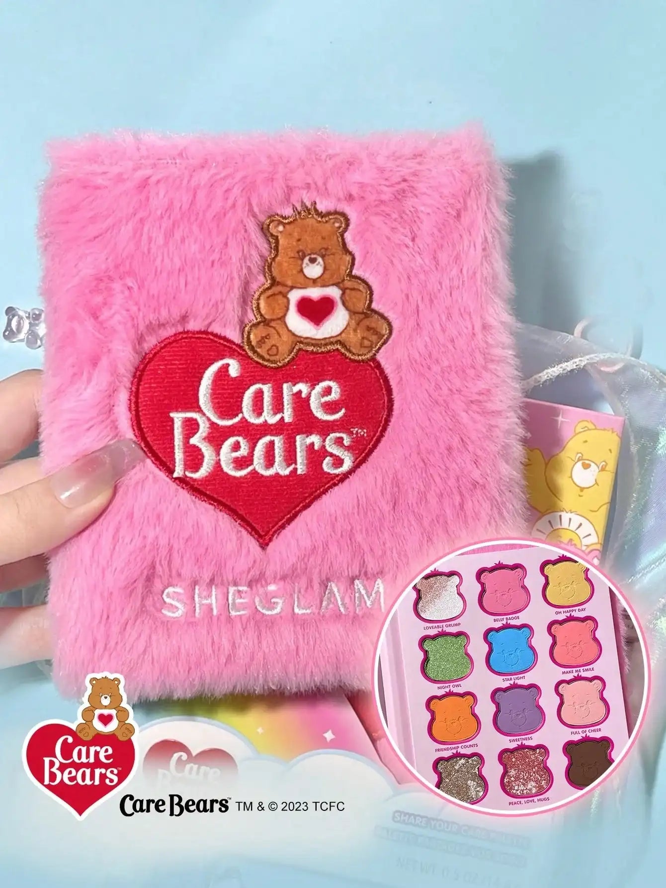 sheglam share your care palette 12color