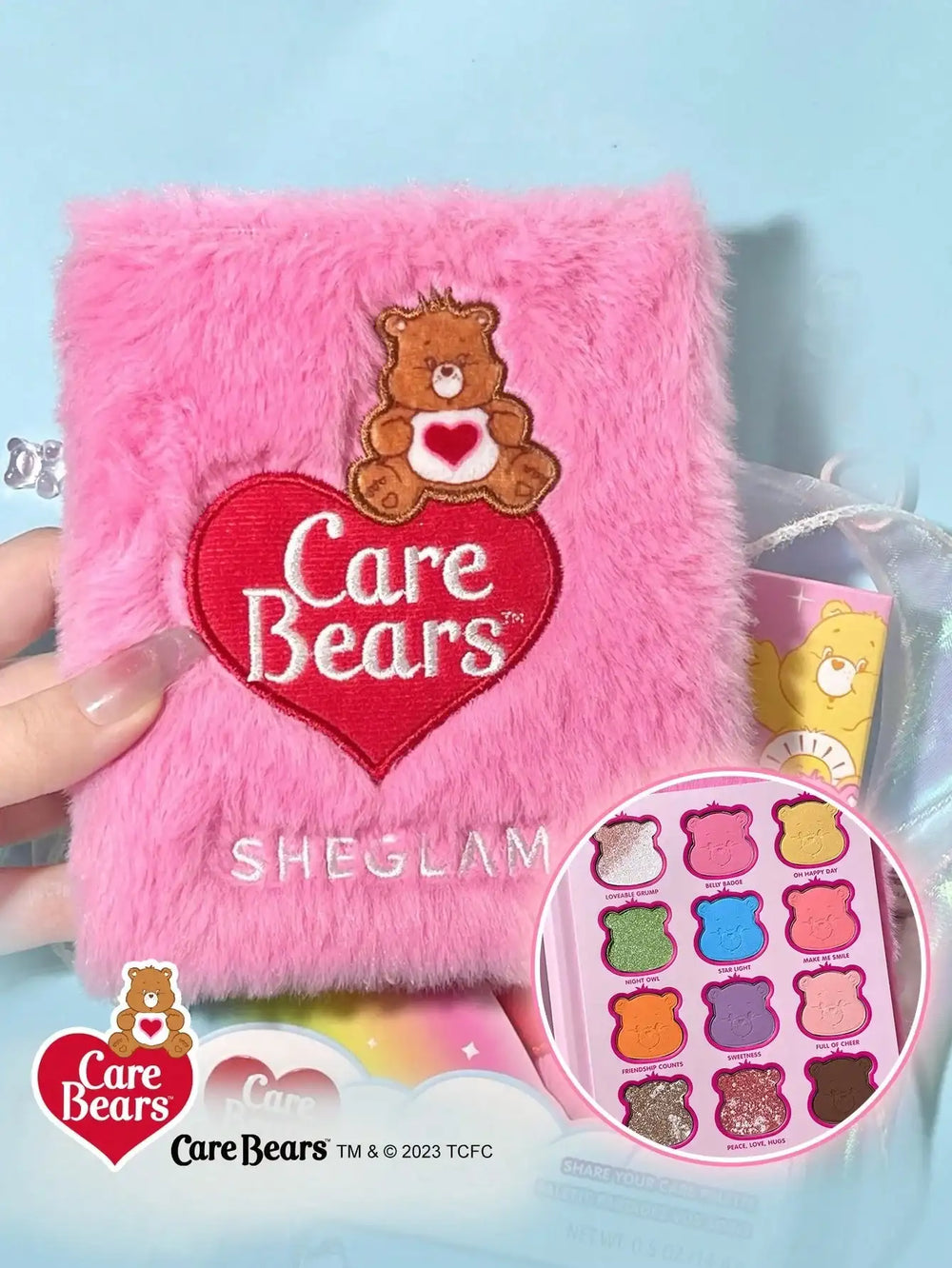 sheglam share your care palette 12color