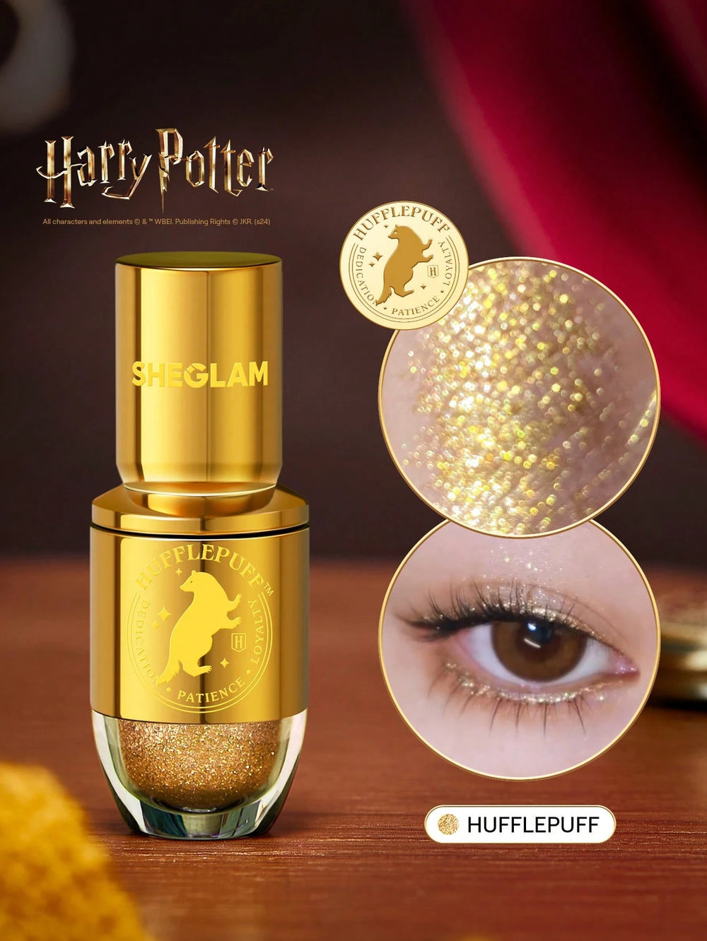 Sheglam Harry Potter Houses Of Hogwarts Glitter Liner Set