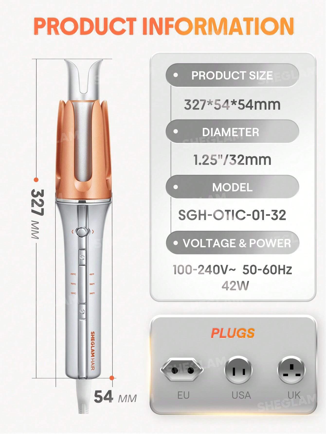 SHEGLAM HAIR It-Curl One-Touch Instant Curler