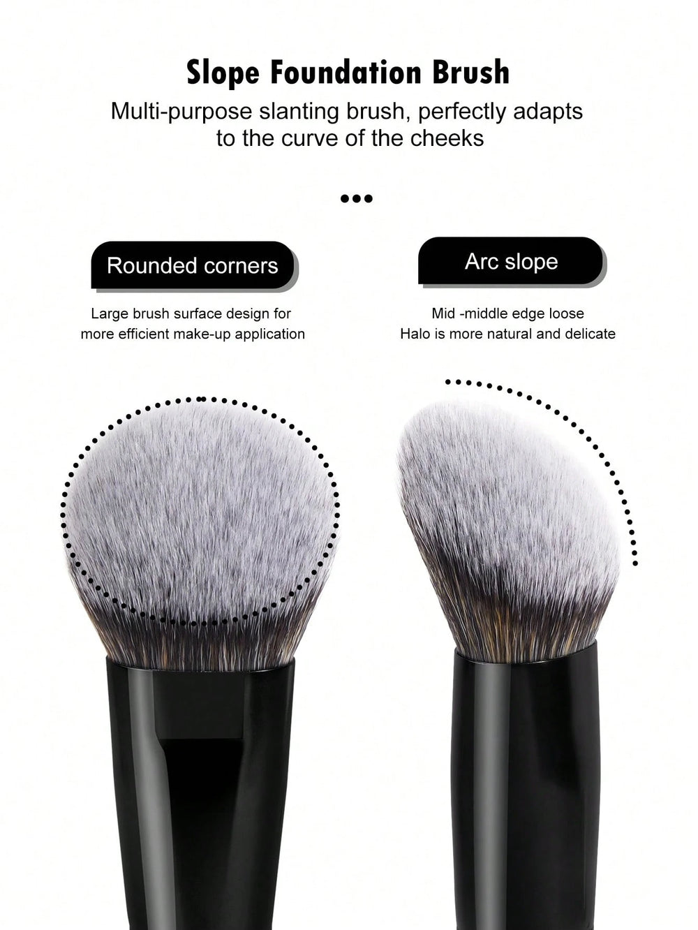Shein Maange Classic Makeup Brush Set 7 Pieces