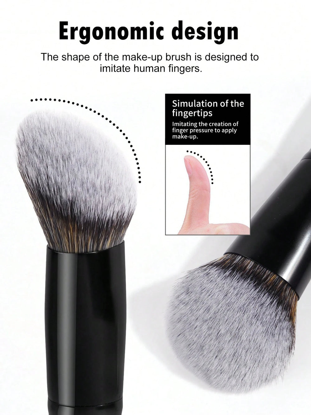 Shein Maange Classic Makeup Brush Set 7 Pieces