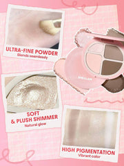 SHEGLAM hypersculpt highlight contour palette