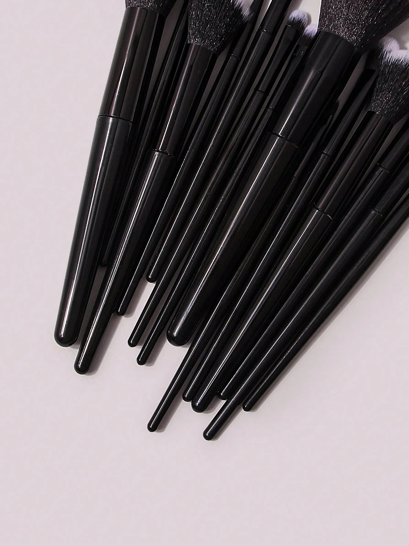 Shein 14Pcs Makeup Brush Black