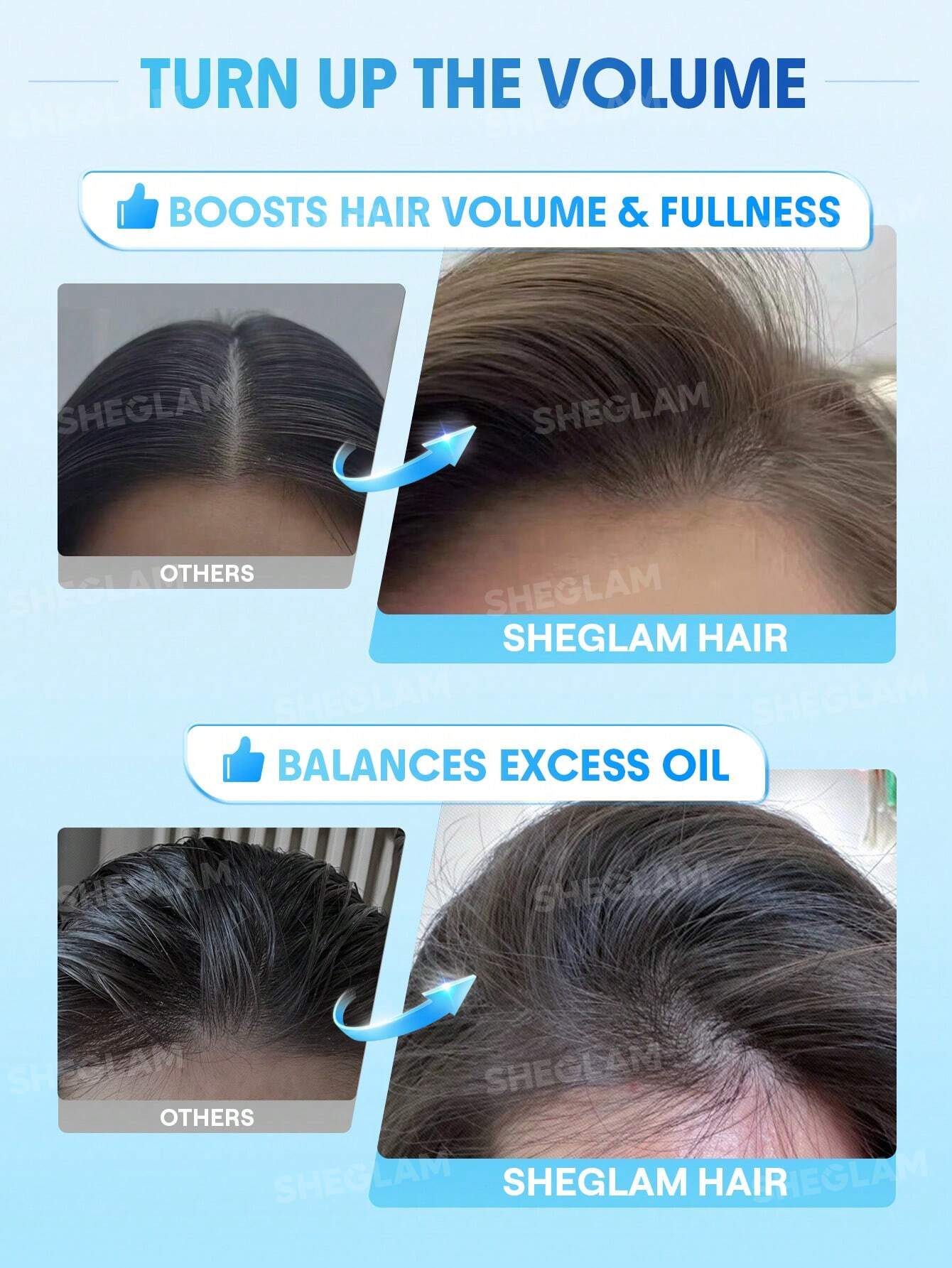 Sheglam Hair Ultra Light Volumizing Hair Mask 90g