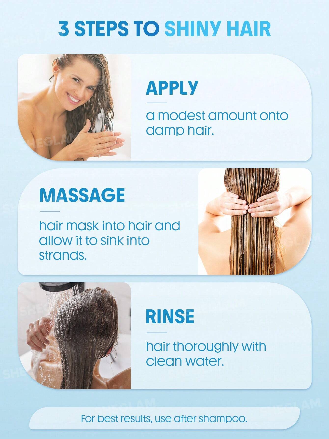 Sheglam Hair Coconut Smoothie Moisturizing Hair Mask 80g