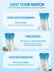 Sheglam Hair Coconut Smoothie Moisturizing Hair Mask 80g