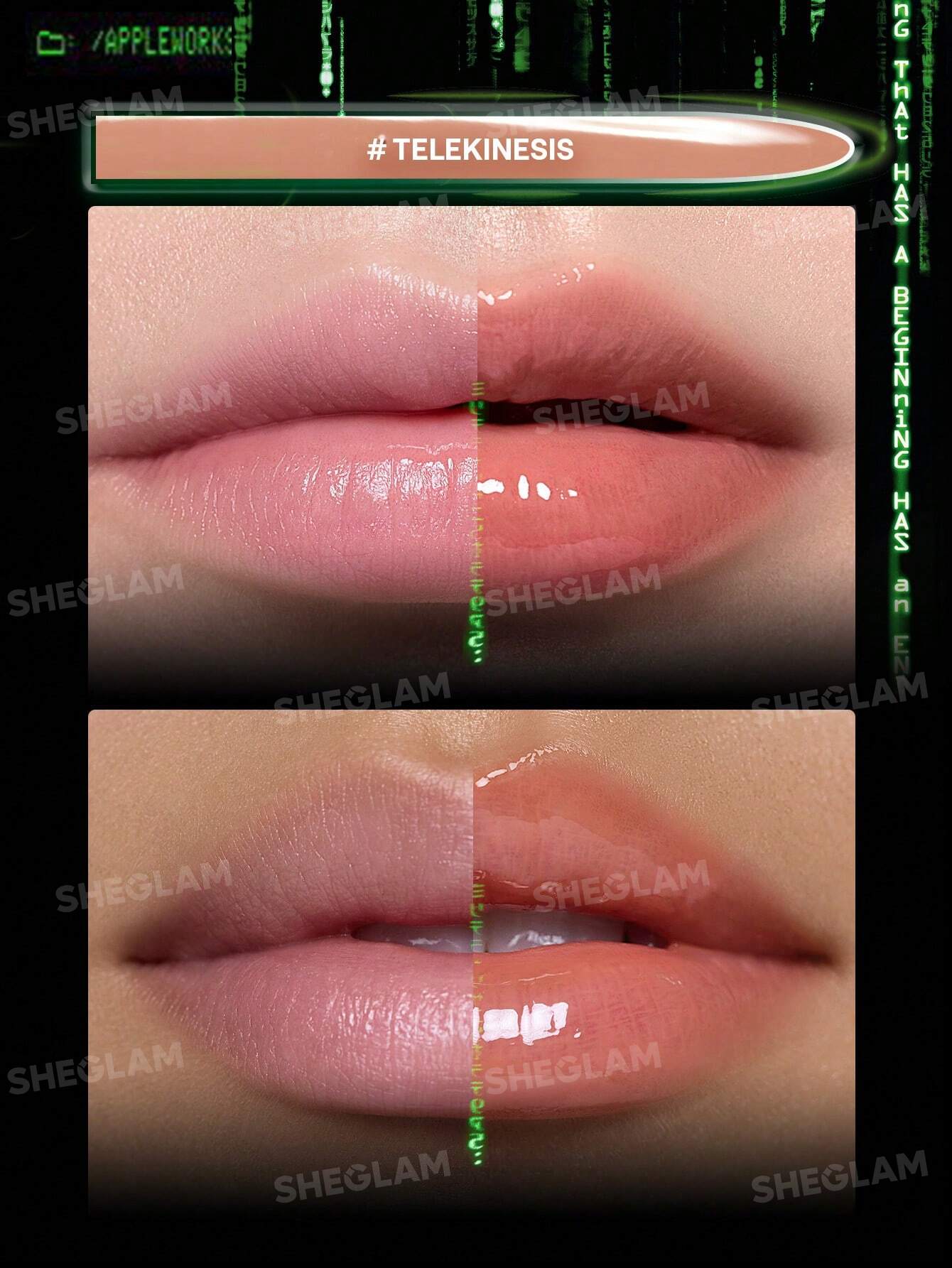 SHEGLAM The Matrix Resurrections Slowmo lip gloss