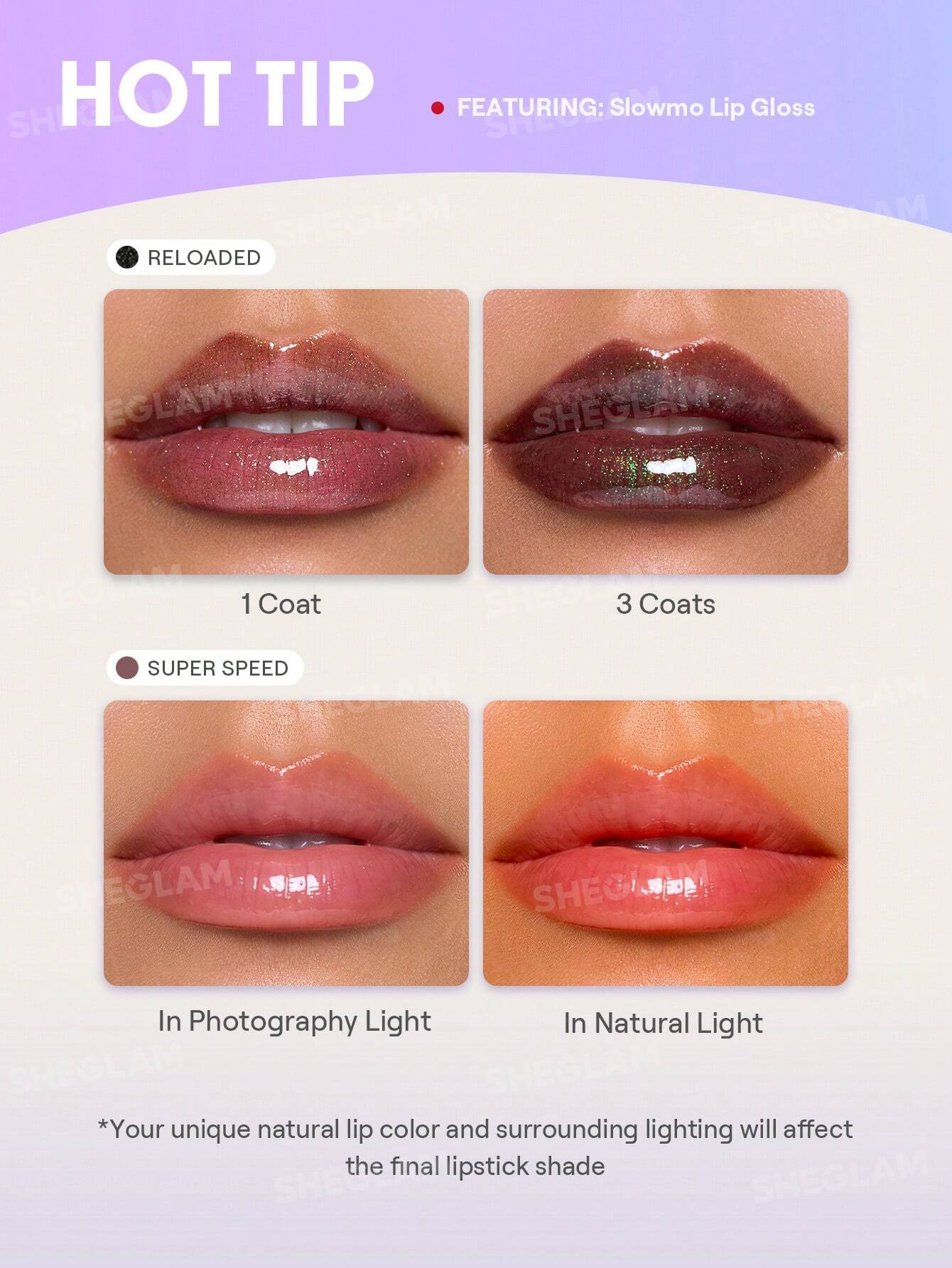 SHEGLAM The Matrix Resurrections Slowmo lip gloss