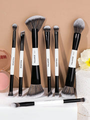 Maange 10Pcs Makeup Brush Set With Bag