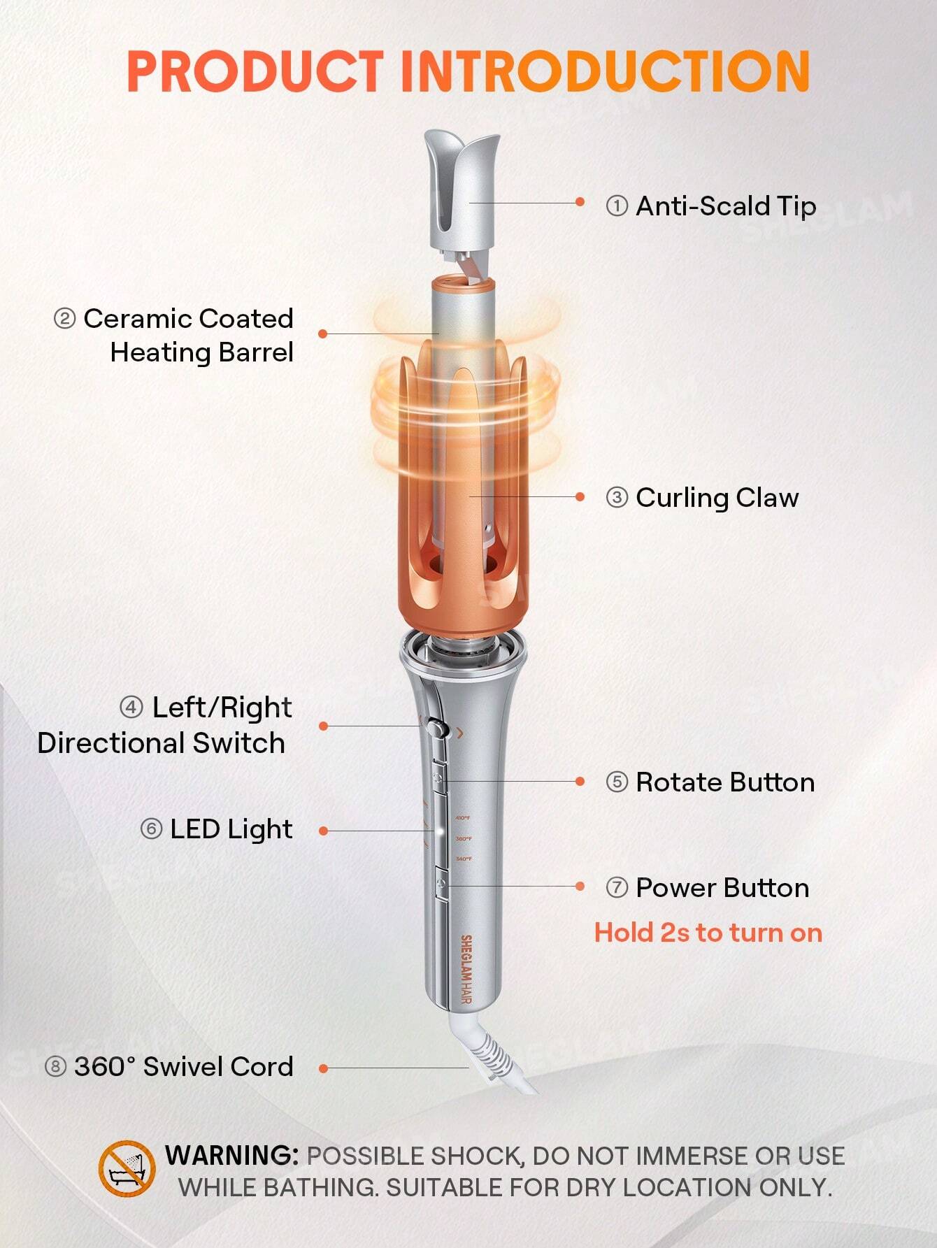 SHEGLAM HAIR It-Curl One-Touch Instant Curler