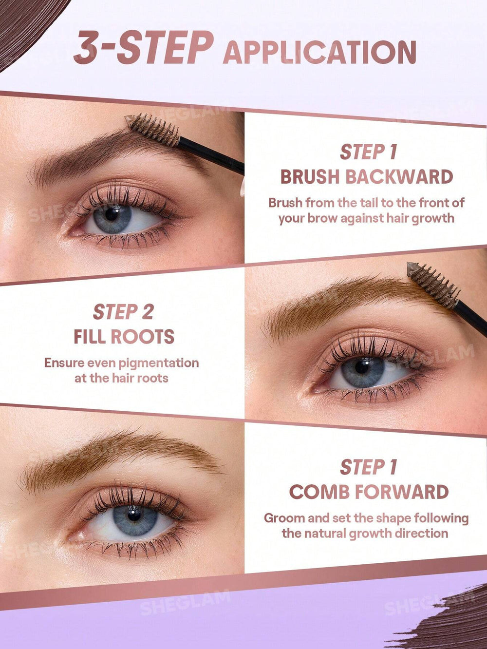 Sheglam Airy Tinted Volumizing Brow Mousse
