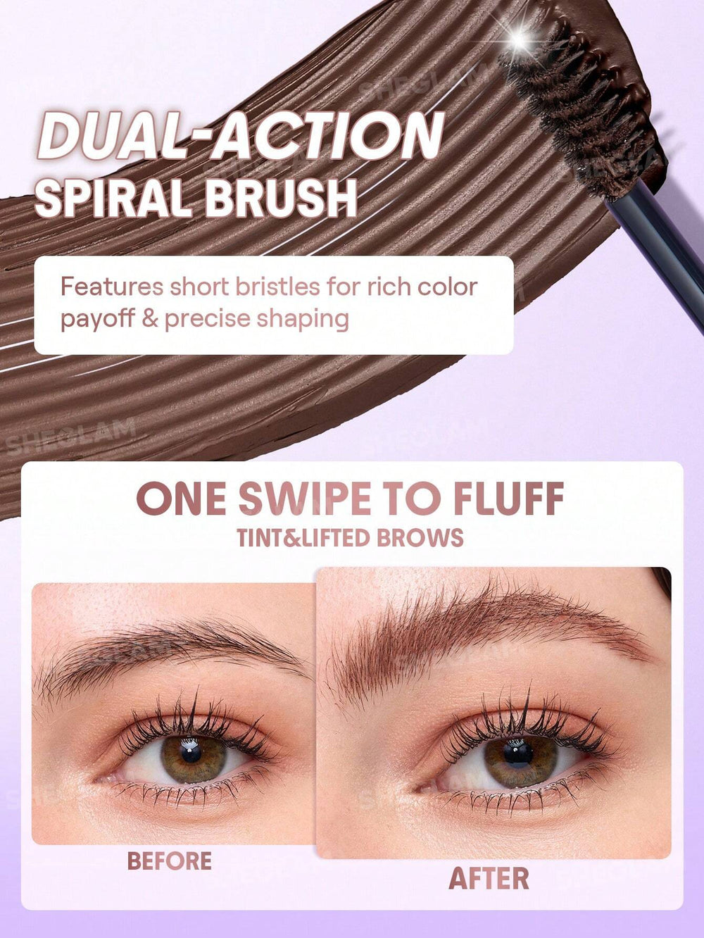 Sheglam Airy Tinted Volumizing Brow Mousse