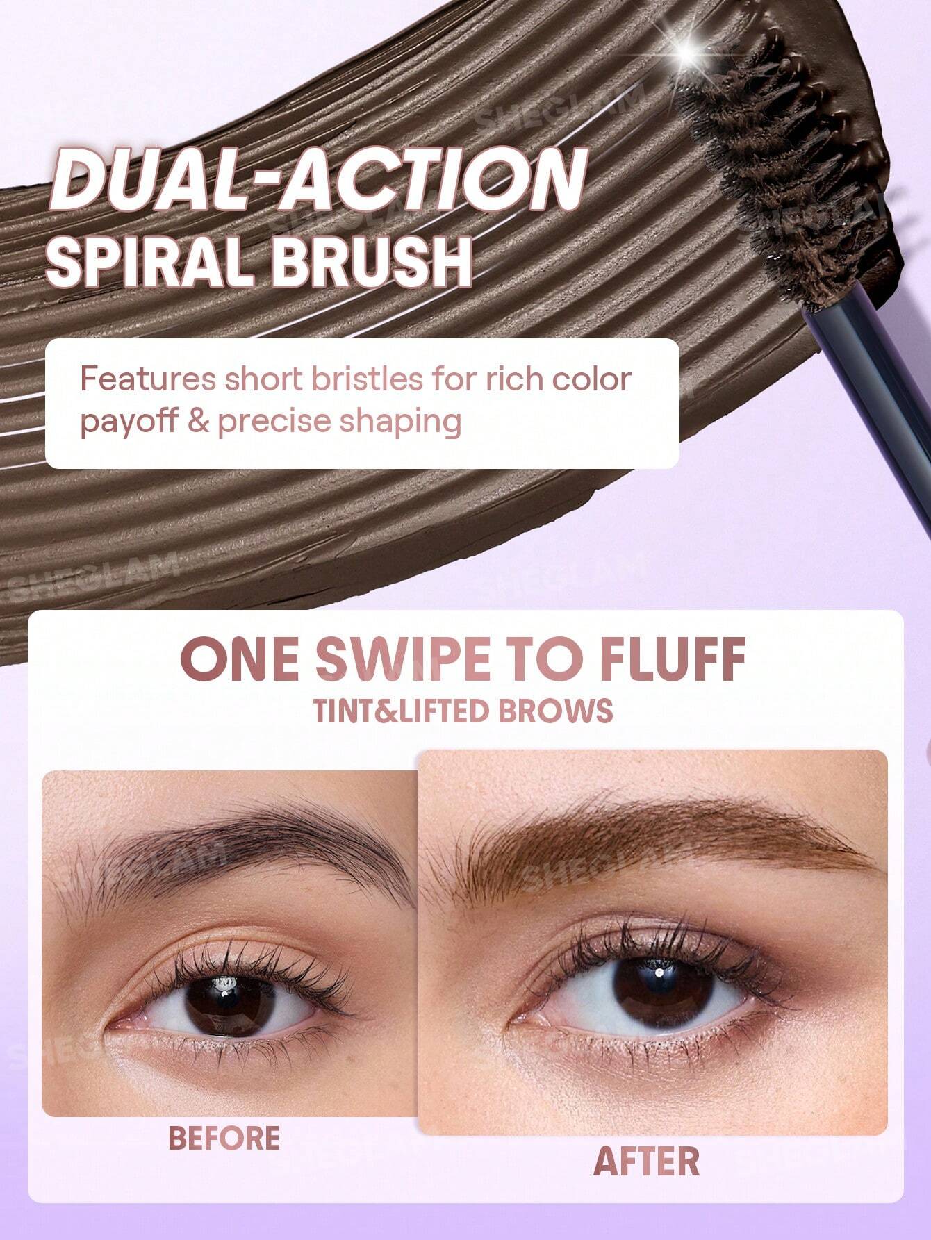 Sheglam Airy Tinted Volumizing Brow Mousse