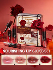 Sheglam Ember Rose Immortal Love Nourishing Lip Gloss Set