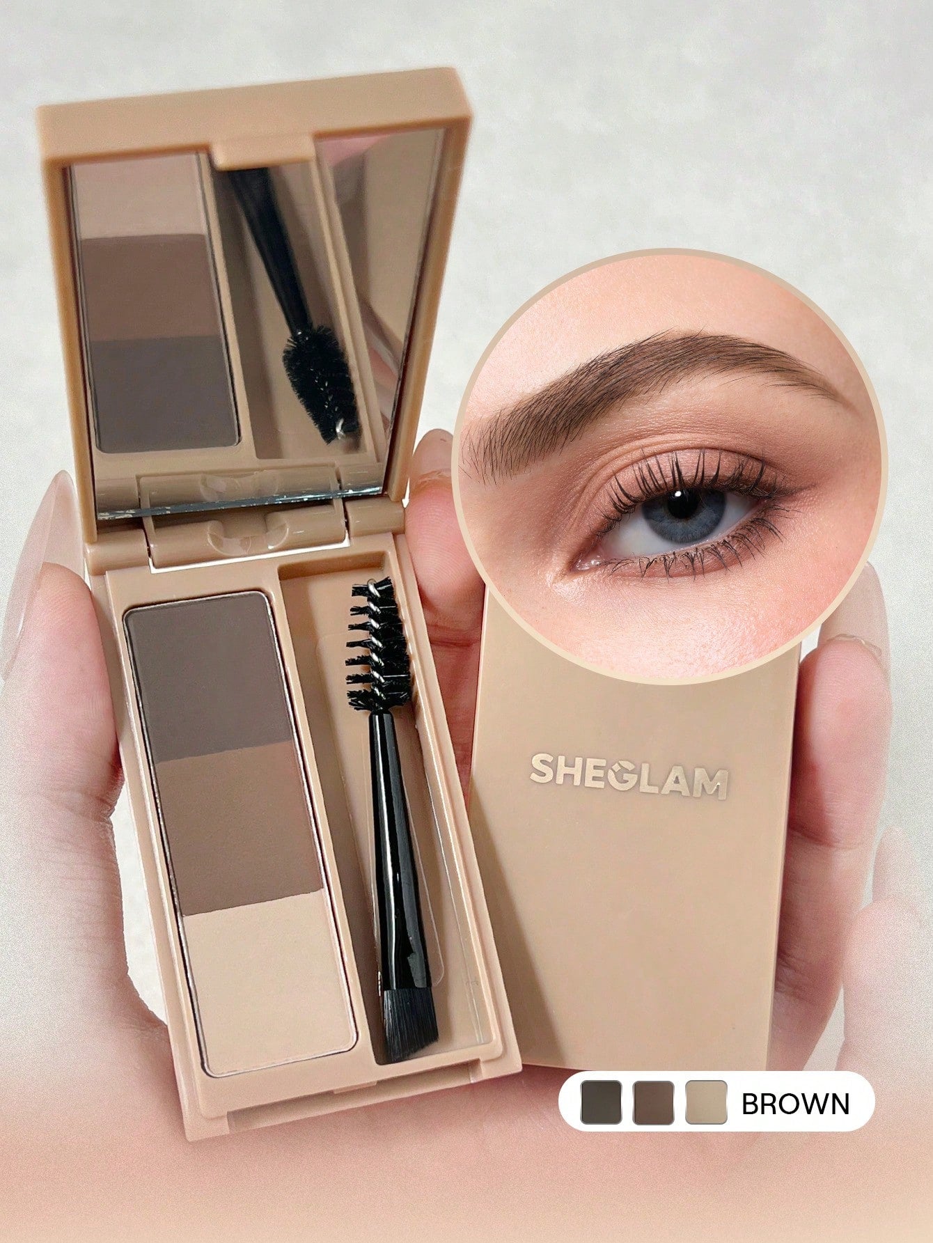 Sheglam Puff Brow Palette