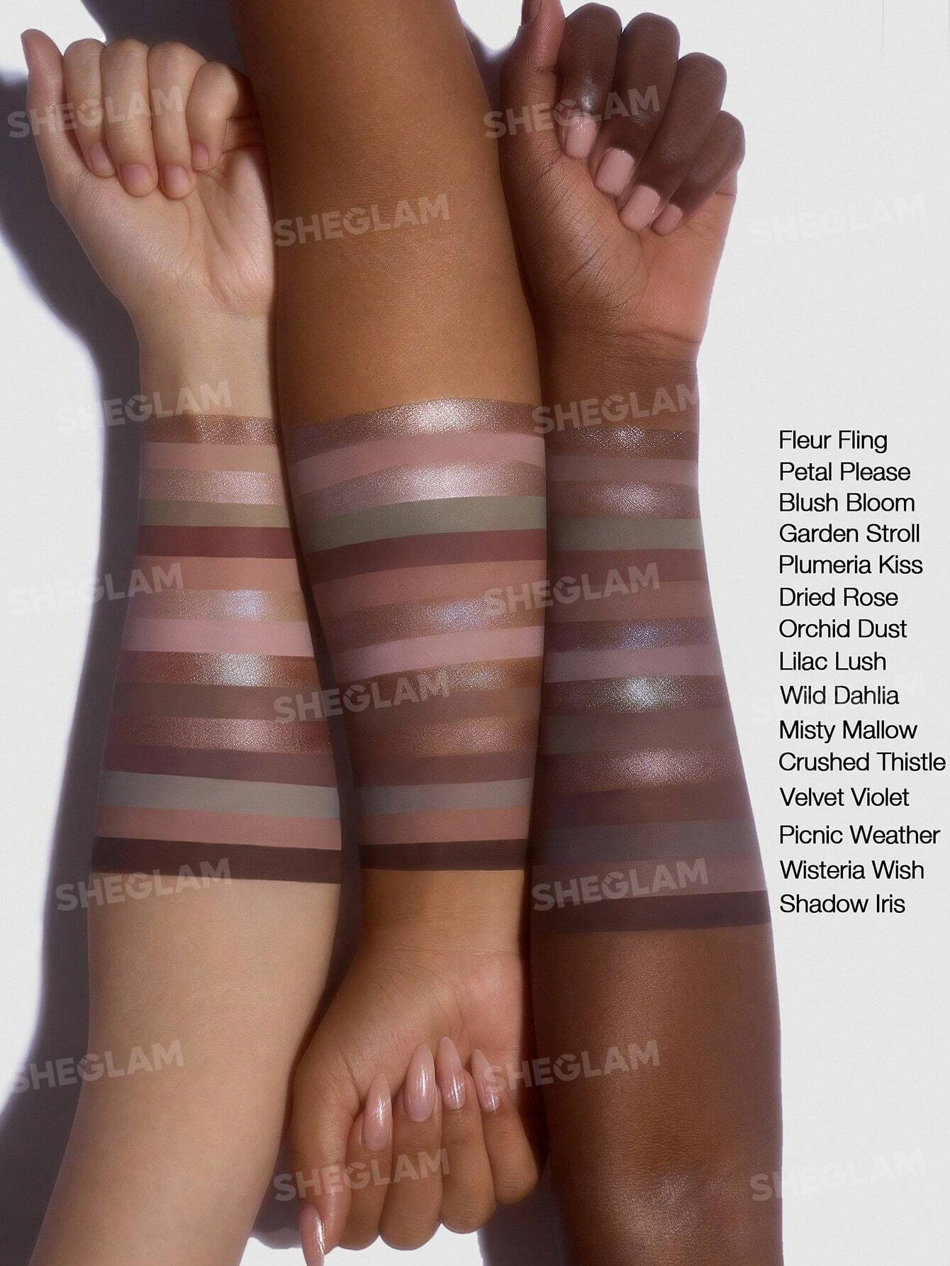 Sheglam Eyeshadow 15-pan palette