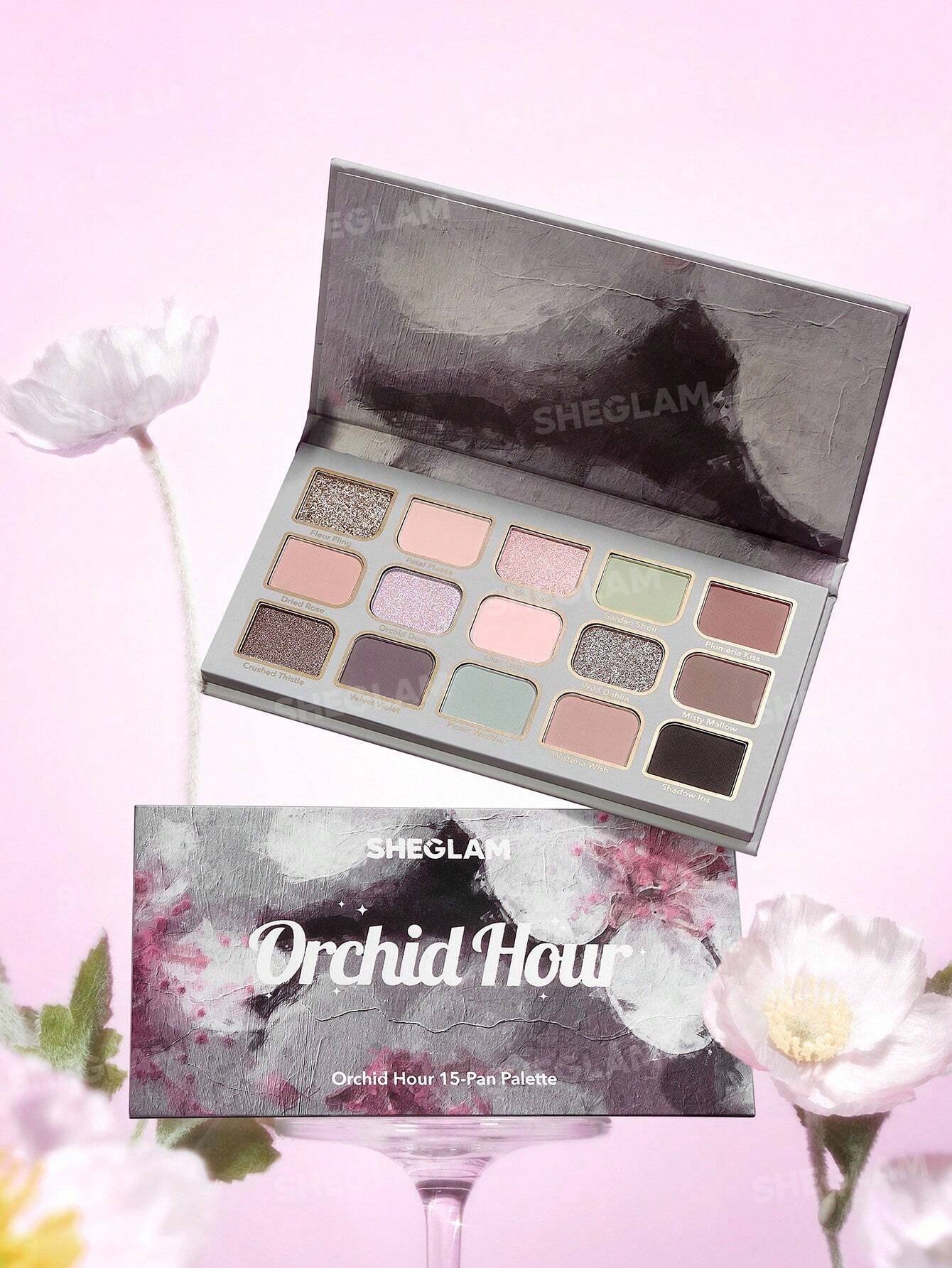 Sheglam Eyeshadow 15-pan palette