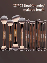 Maange 13 Pcs Double Ended Makeup Brush