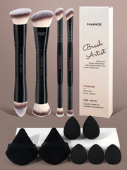 MAANGE 4/11 Piece Multifunctional Makeup Brush Set